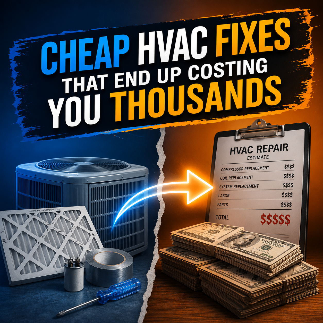 Cheap HVAC Fixes That End Up Costing You Thousands
