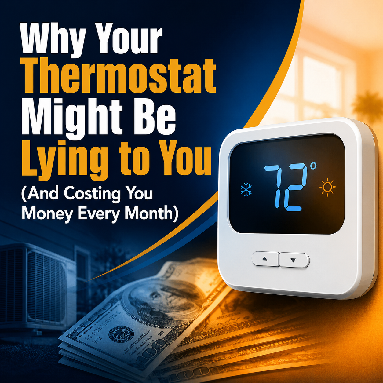 Why Your Thermostat Might Be Lying to You (And Costing You Money Every Month)
